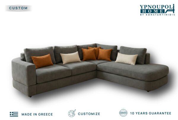 Γωνιακός Καναπές Ferucce