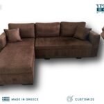 Γωνιακός Καναπές Κρεβάτι Selko